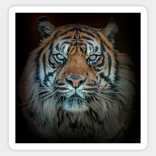 Tiger, Tiger Burning Bright Sticker